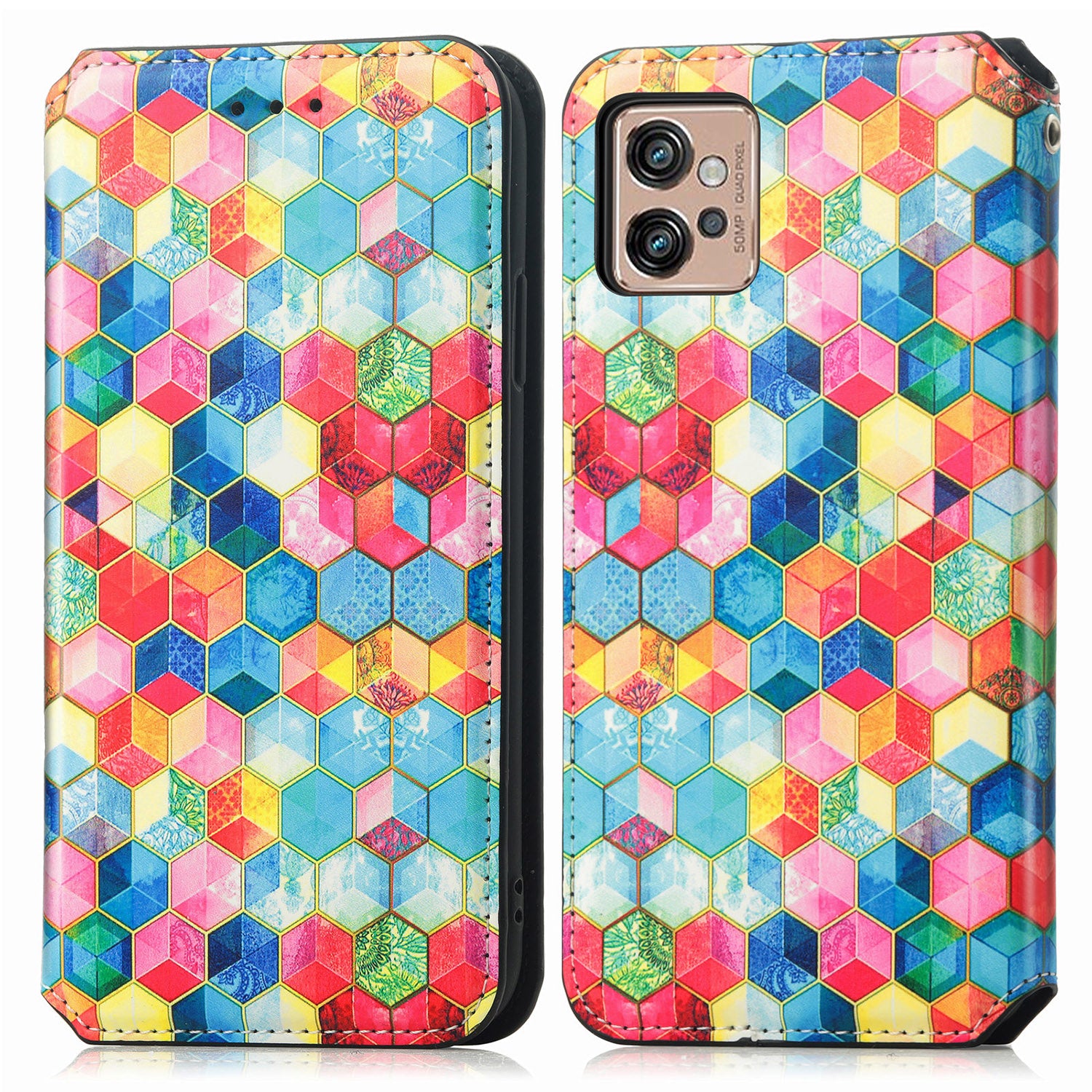 CASENEO 001 Series for Motorola Moto G32 4G PU Leather RFID Blocking Pattern Printing Phone Case Magnetic Auto Closing Anti-scratch Flip Cover Stand Wallet CASENEO 001 Series for Motorola Moto G32 4G PU Leather RFID Blocking Pattern Printing Phone Case Magnetic Auto Closing Anti-scratch Flip Cover Stand Wallet